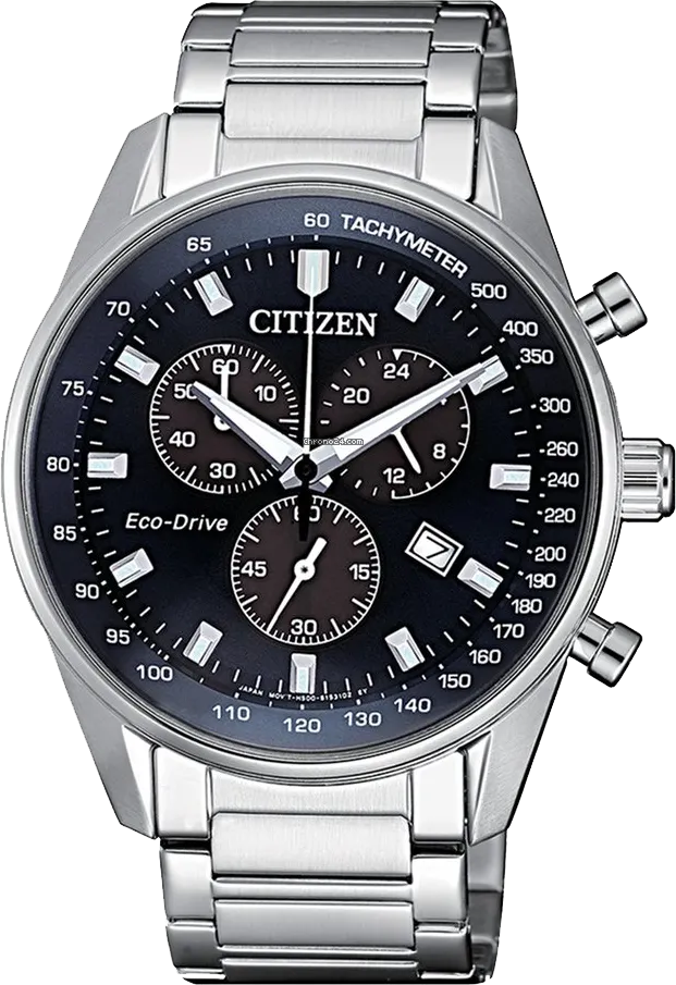 Online Special Blue Dial Stainless Steel Bracelet AT2390-74L | CITIZEN